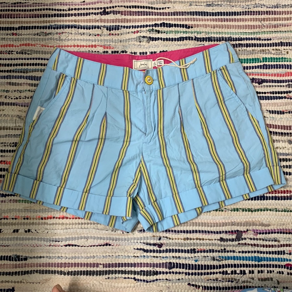 Joules size 10 striped shorts nwot